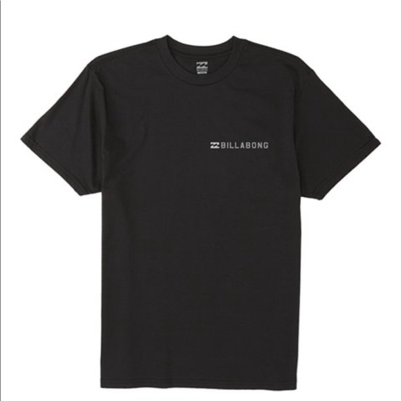 Black Billabong Assault Hammerhead Crewneck Tee - Picture 2 of 2